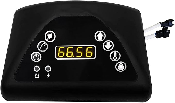 Digital Control Panel for masterbuilt, with LED Digital Display, Compatible with Masterbuilt MB20072418、MB20072618 and Other Smoker Grill Models