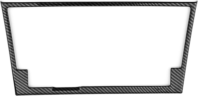 YOUTOOCAR Climate Control Panel Trim Frame Cover Compatible with Hyundai Santa Fe 2024–2025 Accessories (Carbon Fiber Pattern)