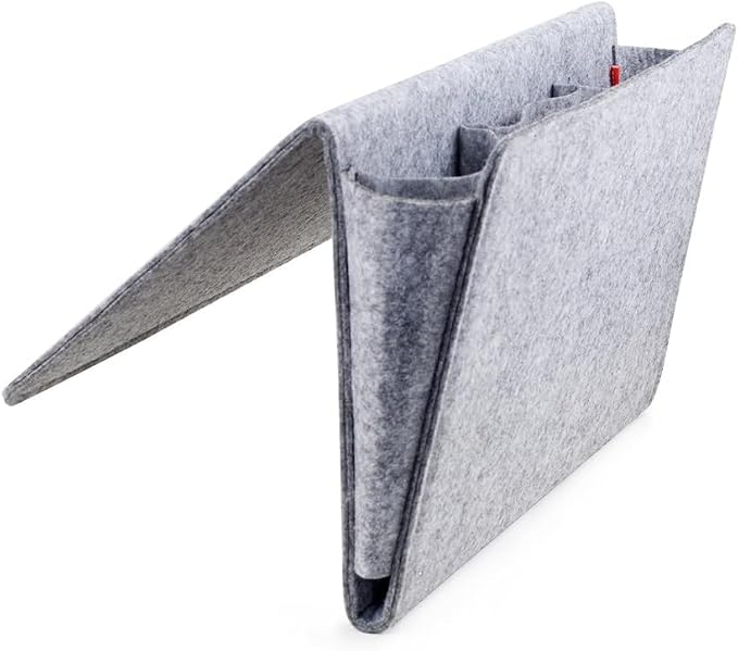 Kikkerland Large Grey Felt Pocket Caddy by KikkerlandDesignInc