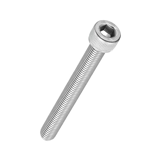Kozelo 2pcs Socket Head Cap Screws - [M10-1.5 x 90mm] 304 Stainless Steel Allen Socket Drive for Electrical Motor 3D Printing Fan Engine Replacement Use, Silver