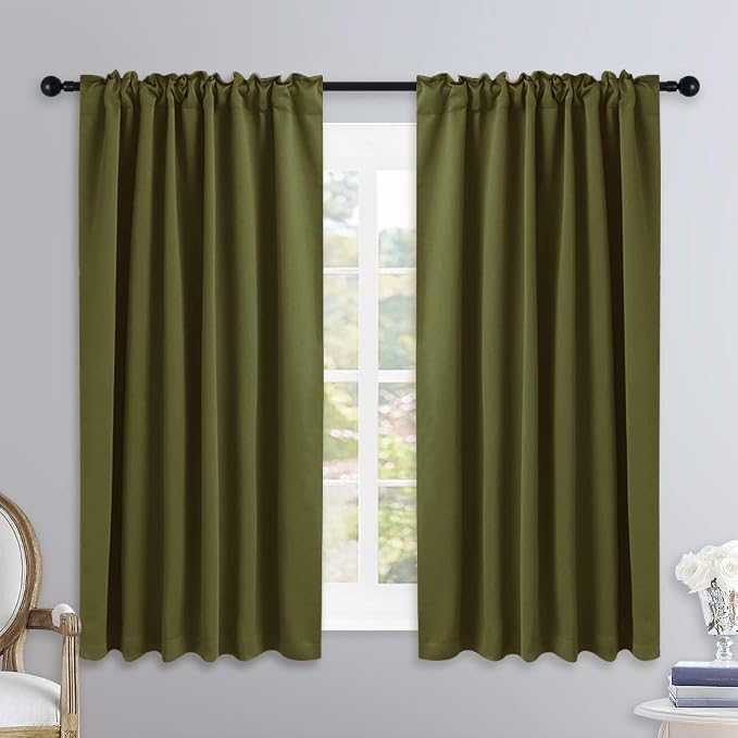 NICETOWN Bedroom Curtains Blackout Draperies Panels - Image 2