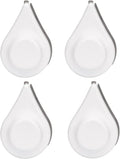 THIRDREALITY Zigbee Water Leak Sensor with Dripping Detection 4 Pack, 120 dB Alarm, App Notifications Enabled When Compatible with Home Assistant and Compatible Zigbee HUB, Batteries Included