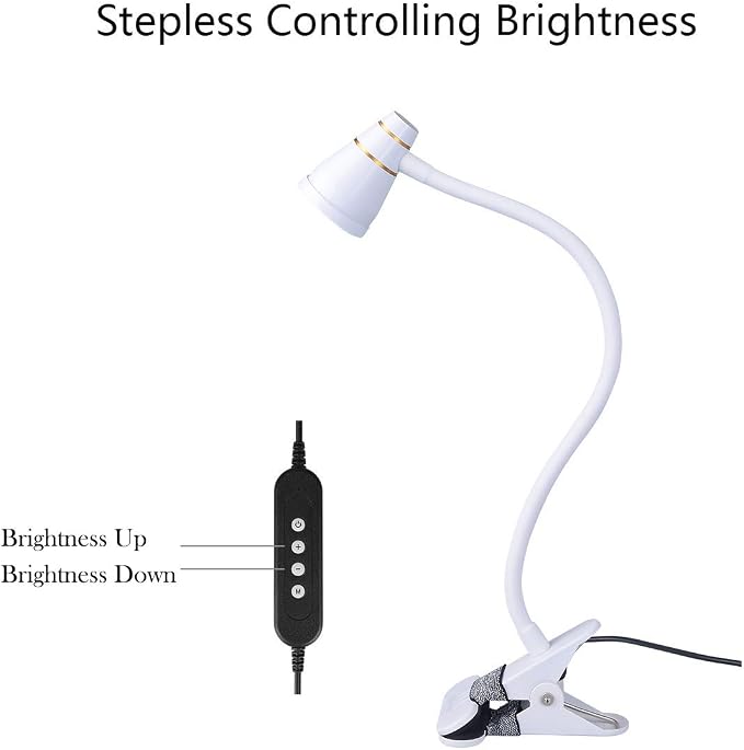 LED Clip Desk Lamp, Headboard Light - Image 3