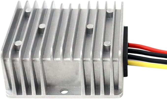12V to 24V DC Step Up Converter, Boost Converter 3Amps 72W Voltage Regulator Waterproof Power Adapter, for LED Light Projects, Starlink Mini, RF Environment