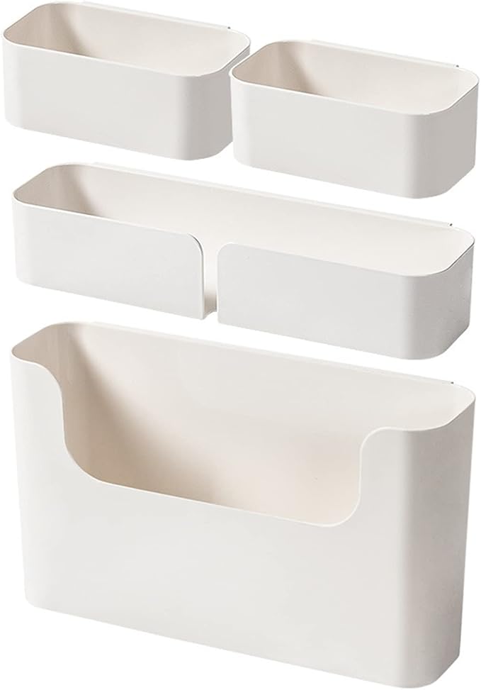 4 Pack Bedside Shelf Wall Mount, Wall Mounted Floating Shelf, Bedside Shelf by MdakeGo