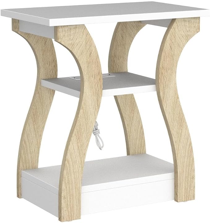 FROMJBEST End Tables Living Room Set of 2 - Image 4