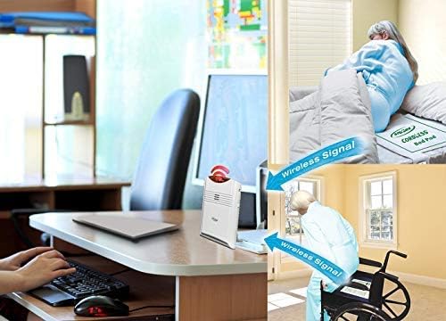 Smart Caregiver Cordless Bed and Chair Exit System - No Alarm in Resident's Room! Smart Caregiver 433BC1AC-SYS