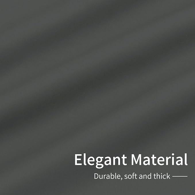 Easy-Going Thermal Grommet Blackout Curtains, 2 Panels 42x72 in, Noise Reduction - Image 6