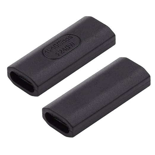 chenyang USB C Connector USB4 Type C Female to Female 240W Power 40Gbps Data 8K Video Extension Connector Adapter