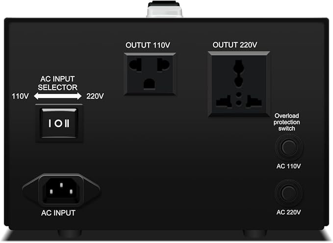 Step UP/Down Transformer 220v to 110v, 2000W 110 to 220 Voltage Converter 120v to 240V Heavy Duty Power Transformer