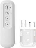 Ceiling Fan Remote Control Replacement for Hunter 99770 99392 99813, Compatible with Hunter 99770 99392 99118 99122 99123 99119, Light Dimmer 3-Speed Wall Mount (Remote Only)