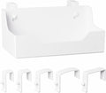 Bedside Caddy Hanging Storage Basket Little Size Plastic Beside Shelf Hang-on by MATIMASU