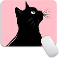 Armanza Square Mouse Pad Cat,Personalized Premium-Textured Custom Mouse Mat Design,Washable Mousepad Lycra Cloth,Non-Slip Rubber Base Computer Mouse Pads for Wireless Mouse
