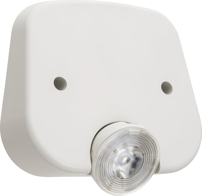 Lithonia Lighting ERE SGL M24 Single Head Emergency Light, White