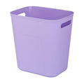 UUJOLY Plastic Small Bathroom Trash Can Wastebasket, 3.5 Gallon, Laundry Room by UUJOLY