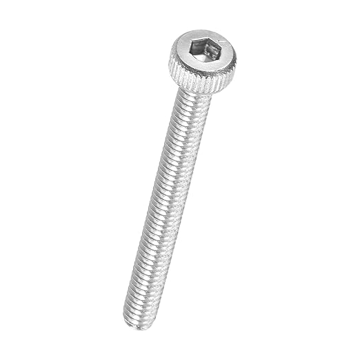 Kozelo 100pcs Socket Head Cap Screws - [M2-0.4 x 18mm] 304 Stainless Steel Allen Socket Drive for Electrical Motor 3D Printing Fan Engine Replacement Use, Silver