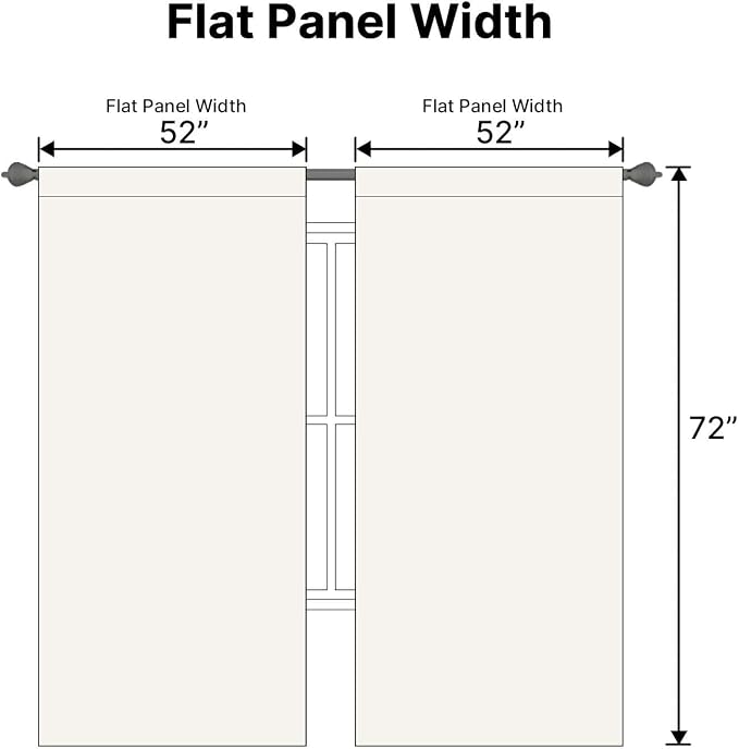 H.VERSAILTEX Light Reducing Curtains Thermal Insulated Window Treatment Panels - Image 6