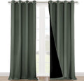 NICETOWN Dark Mallard 100% Blackout Curtains by NICETOWN