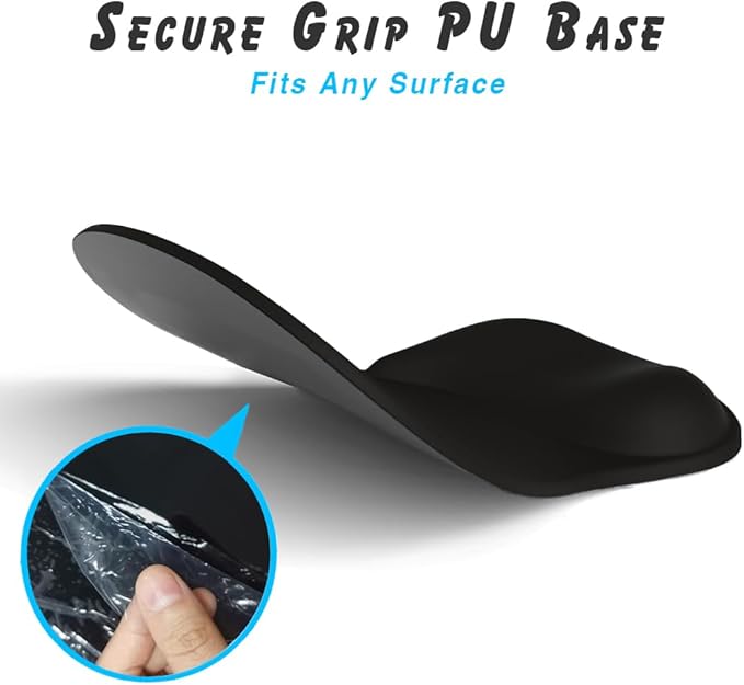 ErgoComfort Gel Wrist Rest Mouse Pad-Ergonomic Office Mousepad with Wrist Support-Non-Slip, Design Desk Accessories Mat for Home&Game Decor (08Sage Harmony)