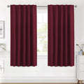 H.VERSAILTEX Christmas Blackout Curtains Thermal Insulated Window Treatment by HVERSAILTEX