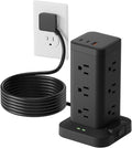 Power Strip Tower with Surge Protector 1800J, Fast Charging Tower PD20W USB-C by Tagzilo