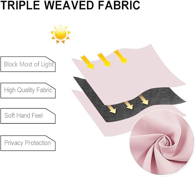 DWCN Blackout Curtains for Bedroom - Image 6