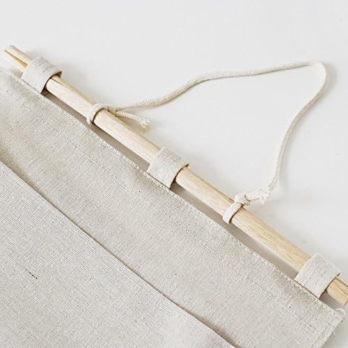 Co-link Linen/Cotton Fabric Wall Door Hanging Storage Pockets Home Organizer - Image 6