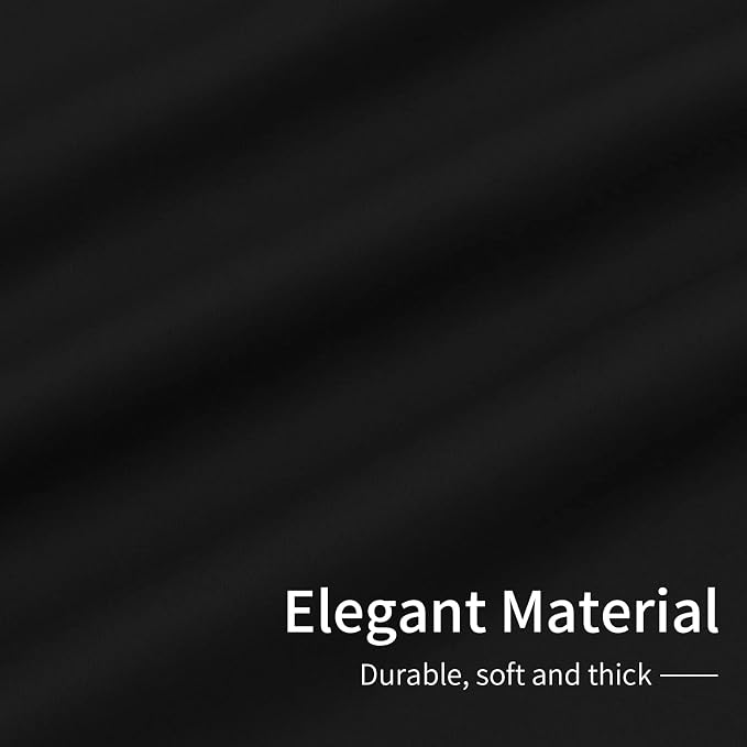 Easy-Going Thermal Grommet Blackout Curtains, 2 Panels 42x36 in, Noise Reduction - Image 6