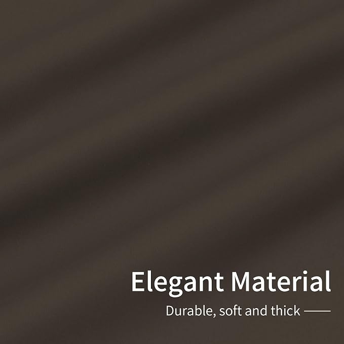 Easy-Going Blackout Curtains for Bedroom, Solid Thermal Insulated Grommet and - Image 6