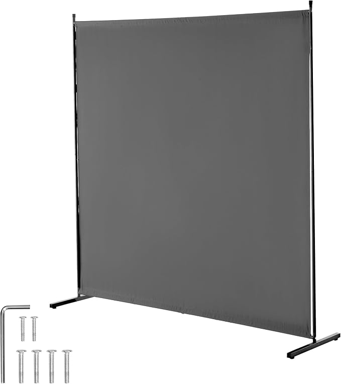 VEVOR Room Divider, Single Panel Room Divider, 6FT Privacy Screen Indoor by VEVOR