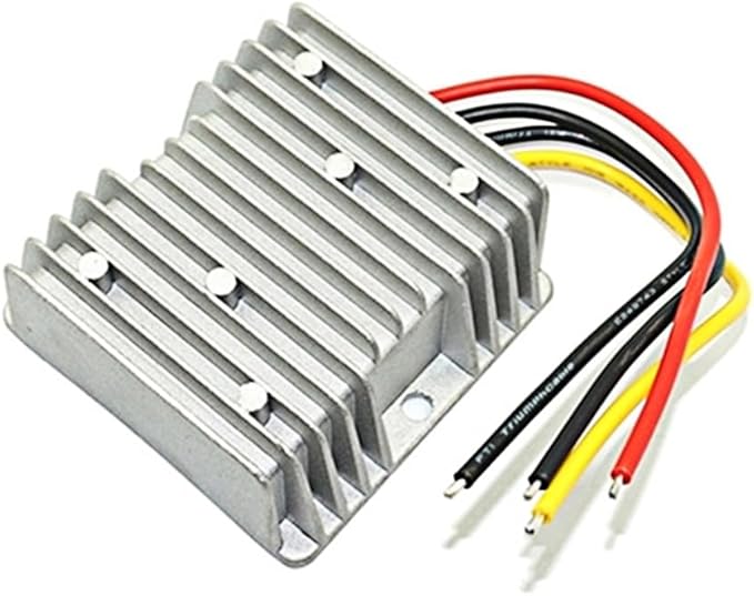 DC 12V to 24V 12A Converter, DC Voltage Regulator Power Converter Boost Converter Module Car Power Supply is Applicable to Golf Cart, etc