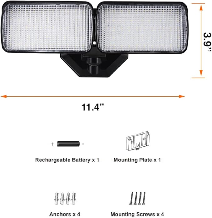 Sylvania 14W Dusk to Dawn Security LED Light, Hardwired, 1500 LMS, Wet Rated, 5000K, Daylight - 1 Pack (66475)
