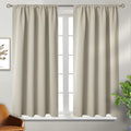 BGment Light Camel Blackout Curtains 48 Inches Length by BGment