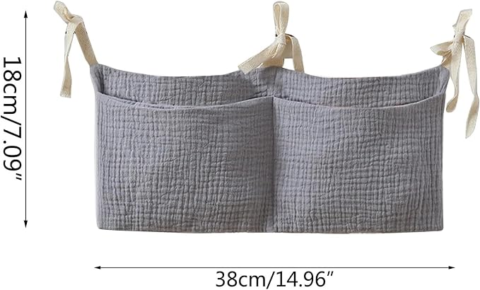 Bedside hanging bag for storing baby milk bottles and blankets - Image 7