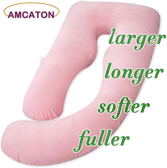 60 Inch Pregnancy Pillows for Sleeping | Extra Large U Shaped Body Pillow - Image 2