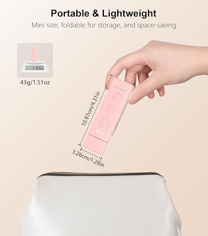 Gritin Book Light Rechargeable, Clip on LED Reading Light - Image 8