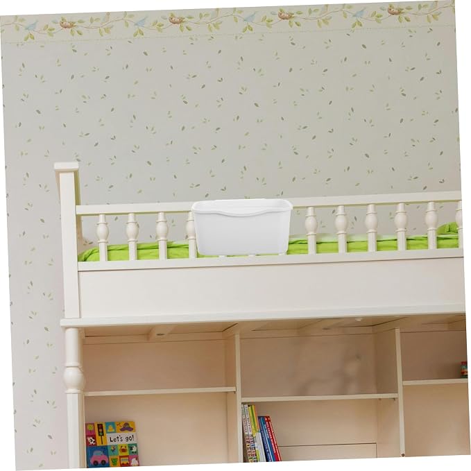 2pcs Bedside Hanging Organizer Plastic Bunk Bed Shelf - Image 4
