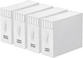 StorageTastic 4 Pack Bed Sheet Closet Organizers and Storage, Sturdy Foldable by StorageTastic