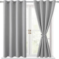 Blackout Curtains for Bedroom, 52 x 45 Inch, 2 Panels | Thermal Insulated & by Hiasan