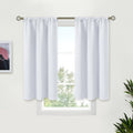 BGment Short Curtains for Kitchen Window Over Sink by BGment