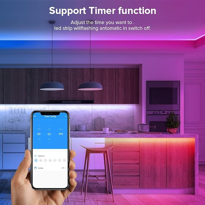 BTF-LIGHTING SP630E Bluetooth LED Controller Support PWM Monochrome CCT RGB RGBW RGBCCT Or SPI TTL IC Chip LED Strip WS2811 WS2812B WS2813 WS2814 WS2815 SK6812 LB1934 etc DC5V DC12V DC24V
