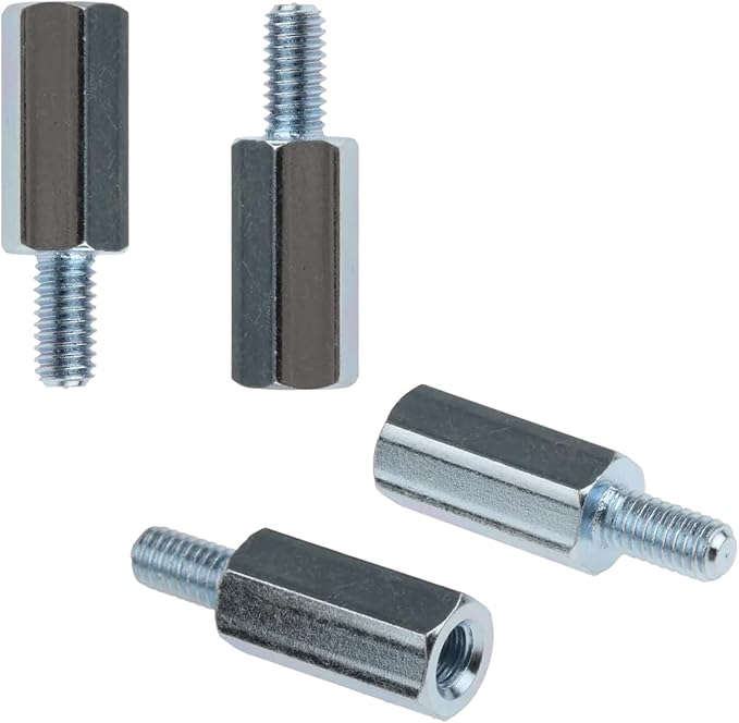 Kado Wall Mount Spacer Adapter Set for Desktop/Portable Monitor, 16pcs M4x14mm Hex Stainless Steel Standoff Spacer Screw Nut Bolt Motherboard Prototyping Accessories for PCB, Computer & Circuit Board