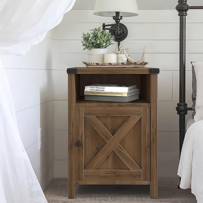 Farmhouse End Table, Nightstand - Image 2