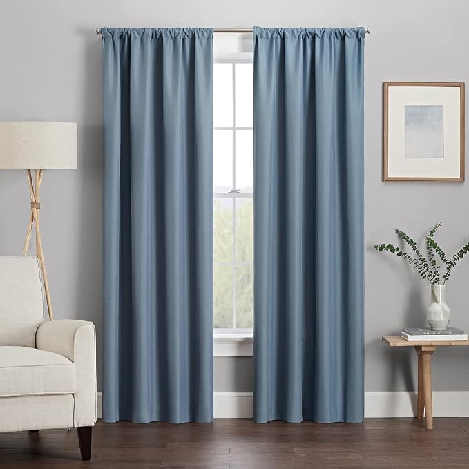 Eclipse Kendall Blackout Rod Pocket Curtain - Image 2