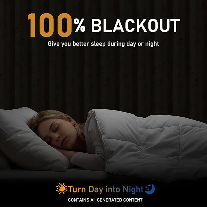 Khaki Brown Boho Blackout Curtains 63 Inch 2 Panels - Image 3