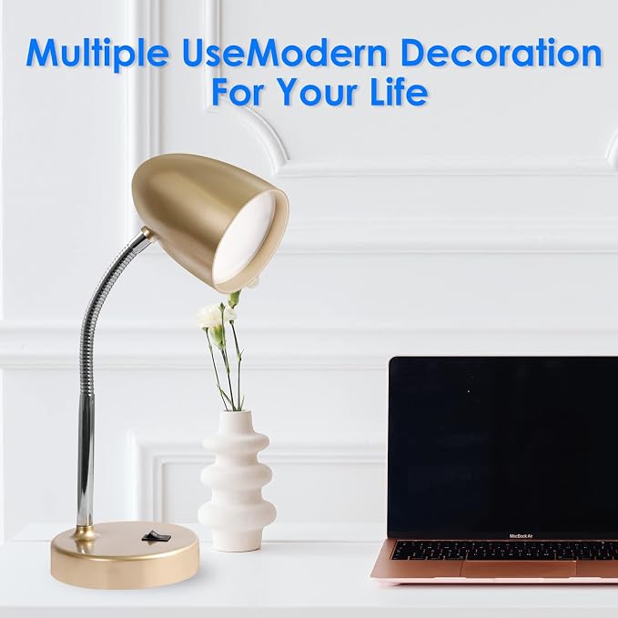 E ENERGETIC LIGHTING LED Desk Lamp, 3.5W 240LM 4000K Cool White Study Lamps - Image 6