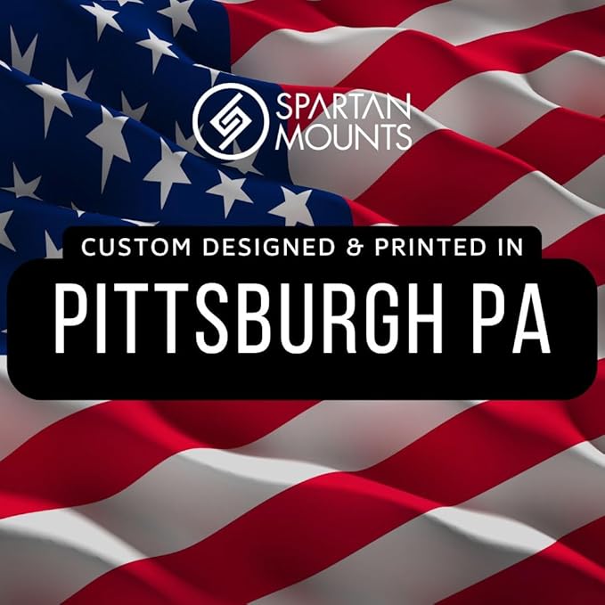 Spartan Mounts Compatible with Ultimate Ears Boom 2 Bluetooth Speakers | Low Profile Wall Mount Anywhere Design for Home, Office, Studio, Garage, Dorm, Patio, Auto, Boat, Golf Cart | Made in USA
