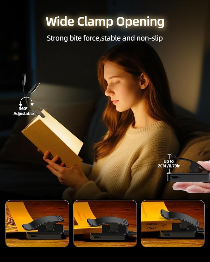 Rechargeable Book Lights for Reading at Night - Image 6