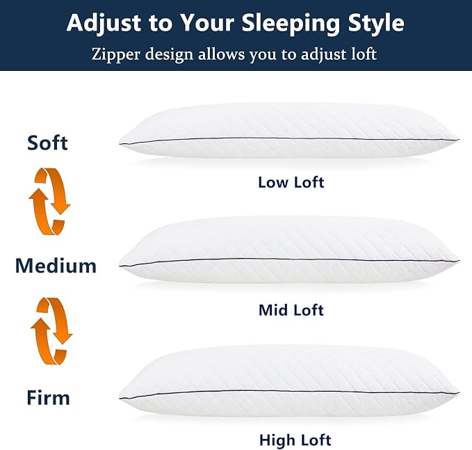 1 MIDDLE ONE Body Pillow, Memory Foam Body Pillows - Image 7