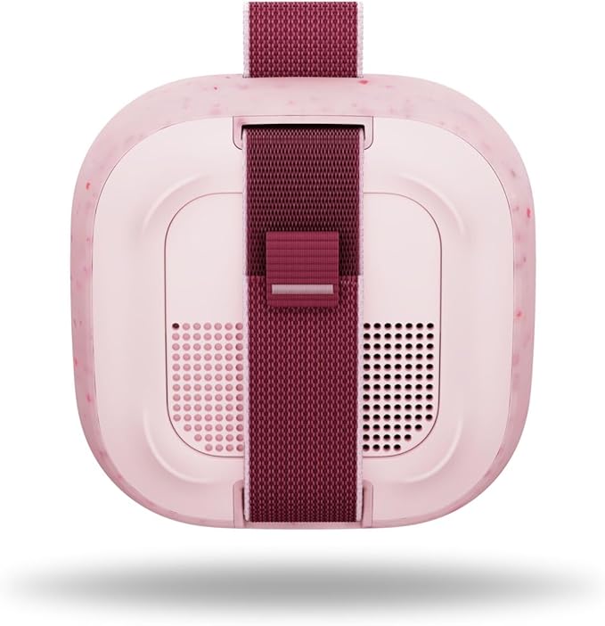 Bose New SoundLink Micro Portable Bluetooth Speaker (2nd Gen), Wireless Outdoor Speaker, Up to 12 Hours Battery Life, Waterproof and Dustproof, Petal Pink - Limited Edition Color